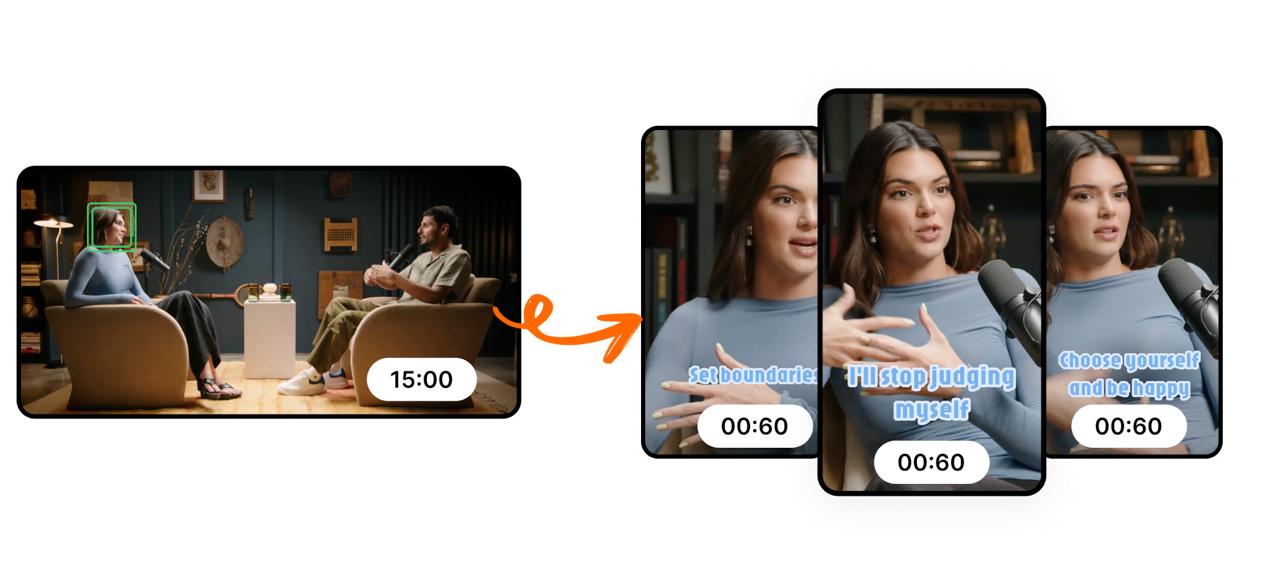 Нарезка видео на короткие клипы
